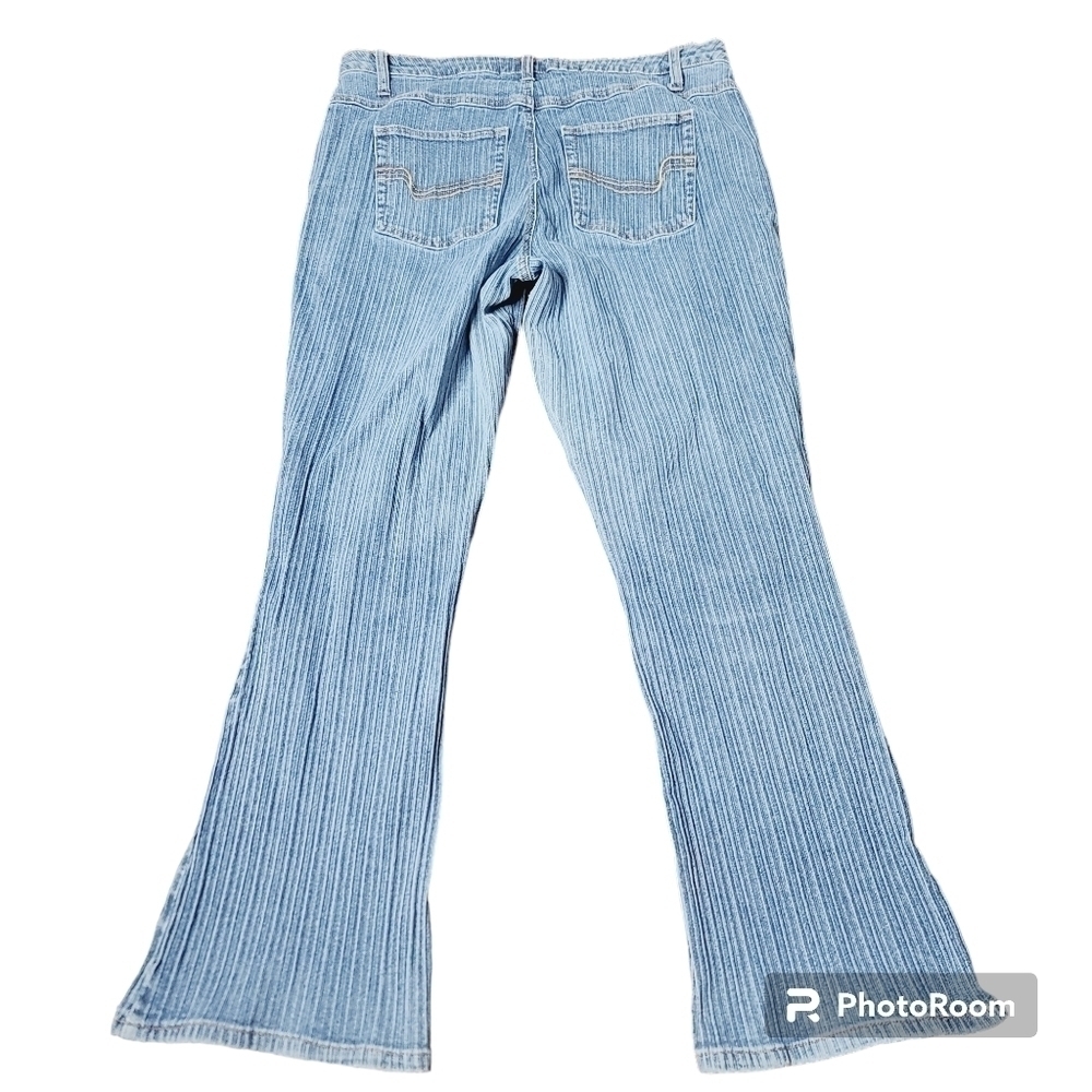 LA Blues Flare Leg Jeans 16W - Picture 5 of 10